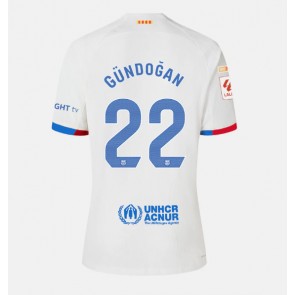 Barcelona Ilkay Gundogan #22 Bortatröja 2023-24 Kortärmad